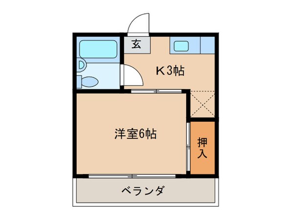 MGKビルの物件間取画像